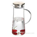 Carafe frigo en verre borosilicaté avec poignée